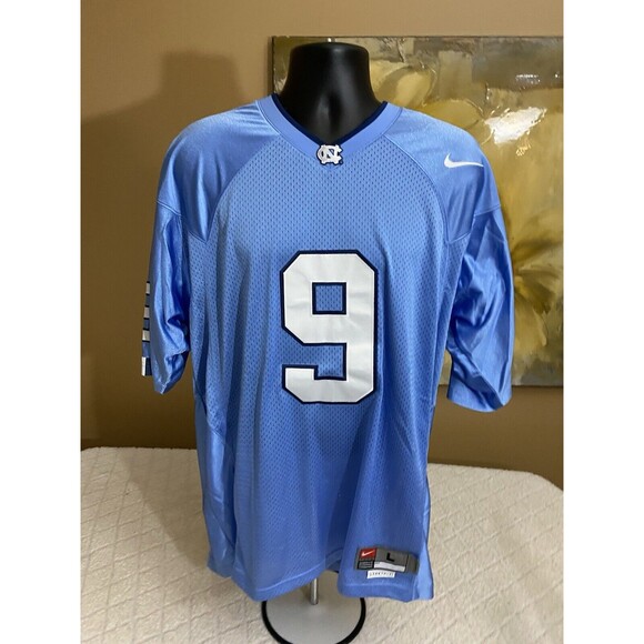 Vintage Nike North Carolina Tar Heels #9 Embroidered Football Jersey Men’s Sz L - Picture 7 of 16